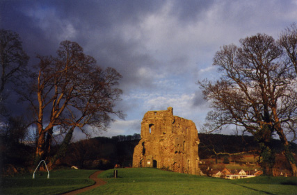 Castle in Crickhowell